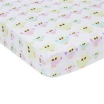 MiracleWare 7446 Owls Muslin Crib Sheet