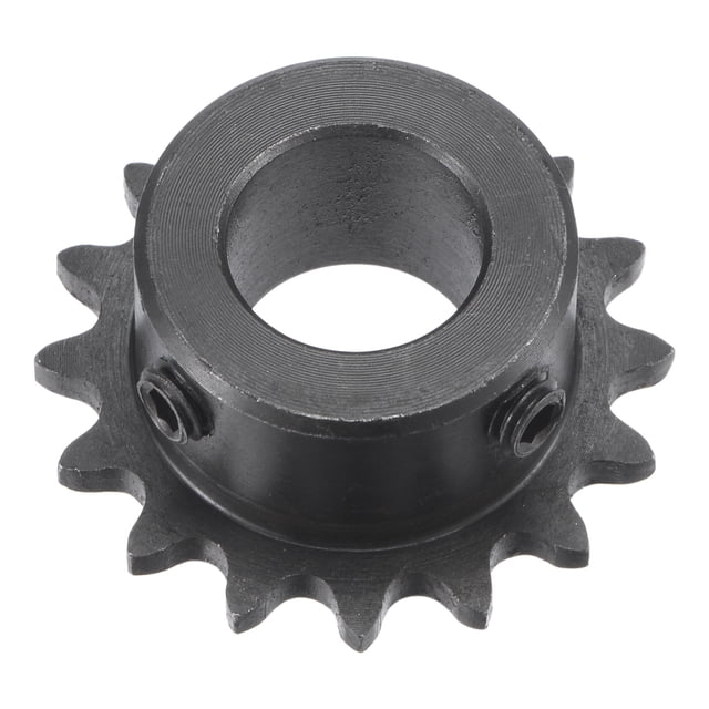 Uxcell Teeth Sprocket, Carbon Steel, with Set Screws 14mm