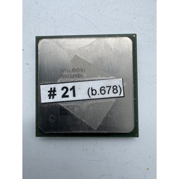 Cpu intel pentium 4 2.40ghz/512/533 sl6sh