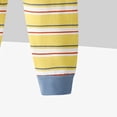 thumbnail image 6 of 4-5 Years Child Boys Striped Pajama Set,Long Sleeve Top and Pants,Soft Sleepwear Loungewear for Fall Winter, 6 of 7