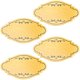 thumbnail image 1 of unbranded 4Ud De Puerta Relieve En Acrílico Dorado Decorativa 3D Para Hotel Oficina Apartamento, 1 of 6
