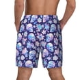 thumbnail image 2 of Lsque Mens Swim Trunks flower Skull starry sky Pattern - Bathing Suit Compression Liner - Beach Swim Shorts Swimwear - (S-3XL) - Stretch Quick Dry -Medium, 2 of 9