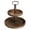 Brown, variant on Baking Sheet,Farmhouse Wooden Decorative Two Tier Trays 2 Tier Serving Tray Stand For Rustic Table Centerpiece