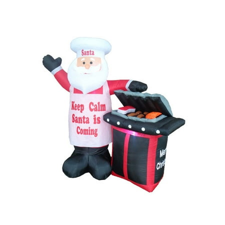 BZB Goods BBQ Santa Claus Christmas Decoration