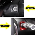 thumbnail image 5 of TINKI Real Carbon Fiber Turn Signal Lever Base Trim Cover Compatible with Chevrolet Corvette C8 Stingray 2020-2023, Turn Signal Wiper Washer Headlight Lever Base Cover, 5 of 11