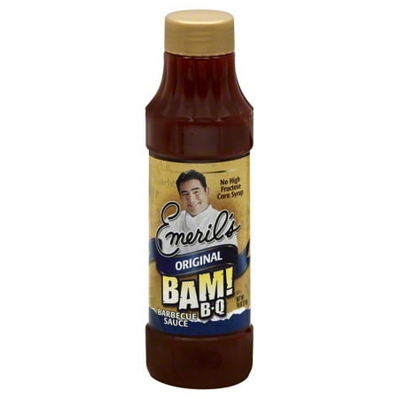 B & G Foods Emerils Barbecue Sauce, 18 oz
