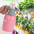 thumbnail image 2 of GQDIN Handheld Garden Sprayer, 2L Pump Sprayer, 75 Oz Water Spray Bottle with Safety Valve, Adjustable Nozzle, Ideal for Watering, Fertilizing, Cleaning,Essential Flower Watering Tool, 2 of 4