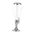 thumbnail image 1 of Bierturm Beverage Dispenser, 3L Capacity, Suitable for Various Occasions, Silver, 1 of 5