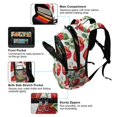 thumbnail image 5 of FORMRS Kids School Backpack Elementary Student Unisex Travel Bookbag with Reflective Stripes, Apple Pattern, 5 of 7