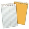 Ampad Gregg-ruled Recycled White Steno Book - 80 Sheets - 15 lb - 6" x 9" - White Paper-3PK