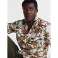 thumbnail image 4 of George Men's Linen Blend Holiday Camp Shirt, Sizes XS-3XL, LT-4XLT, 2XB-6XB, 4 of 5