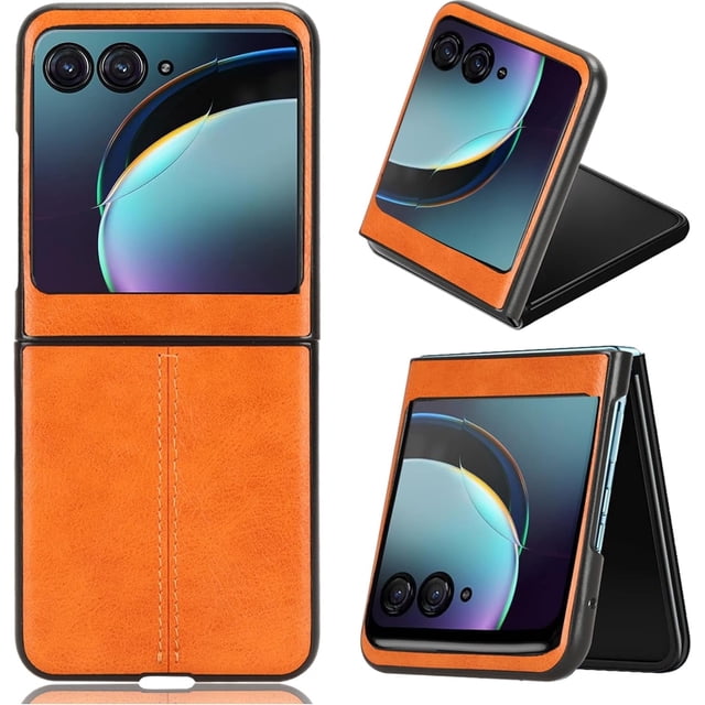 Compatible Flip Case for Motorola Razr Plus 2023 Case Clear,Motorola Razr 40 Ultra Case,Electroplating Shockproof Protective Case for Motorola Razr Case 2023 Motorola Razr Flip Phone Case