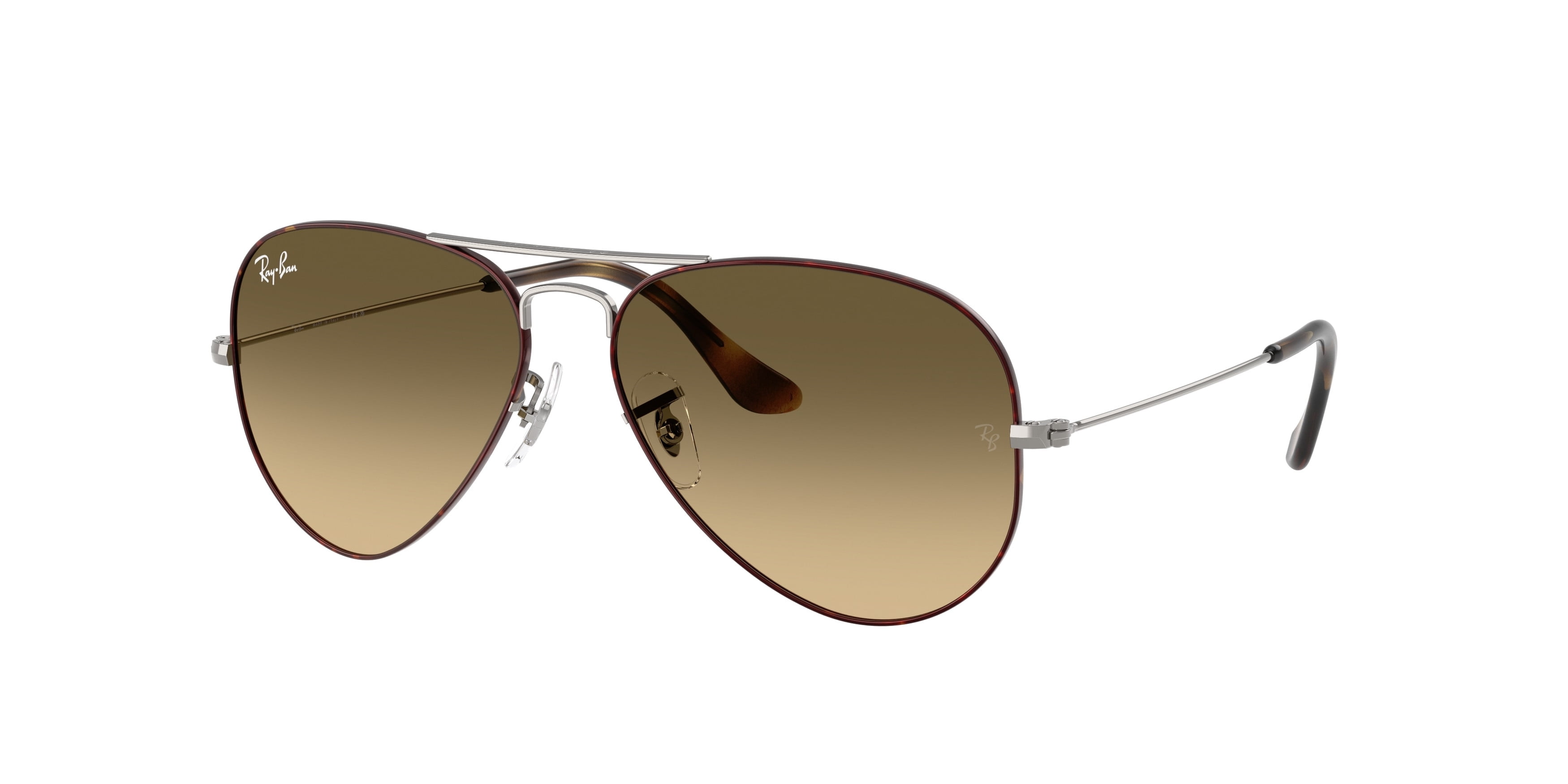 RAY- BAN 0RB3589 92492V POLISHED GUNMETAL AVIATOR SUNGLASSES 0RB3689__914731__STD__shad__qt.png main image 3