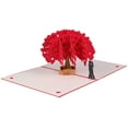 thumbnail image 1 of Milisten 1Pc Valentine's Day Cards -Up Greeting Card White Paper Romantic Blessing Message, 1 of 4