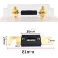 thumbnail image 4 of Portafusibles ANL de 150A, fusible ANL de 150A, hoja dorada, potencia de Audio automotriz para coche, chapado en seguridad para calibre 0 2 4 JAMW Sencillez, 4 of 4