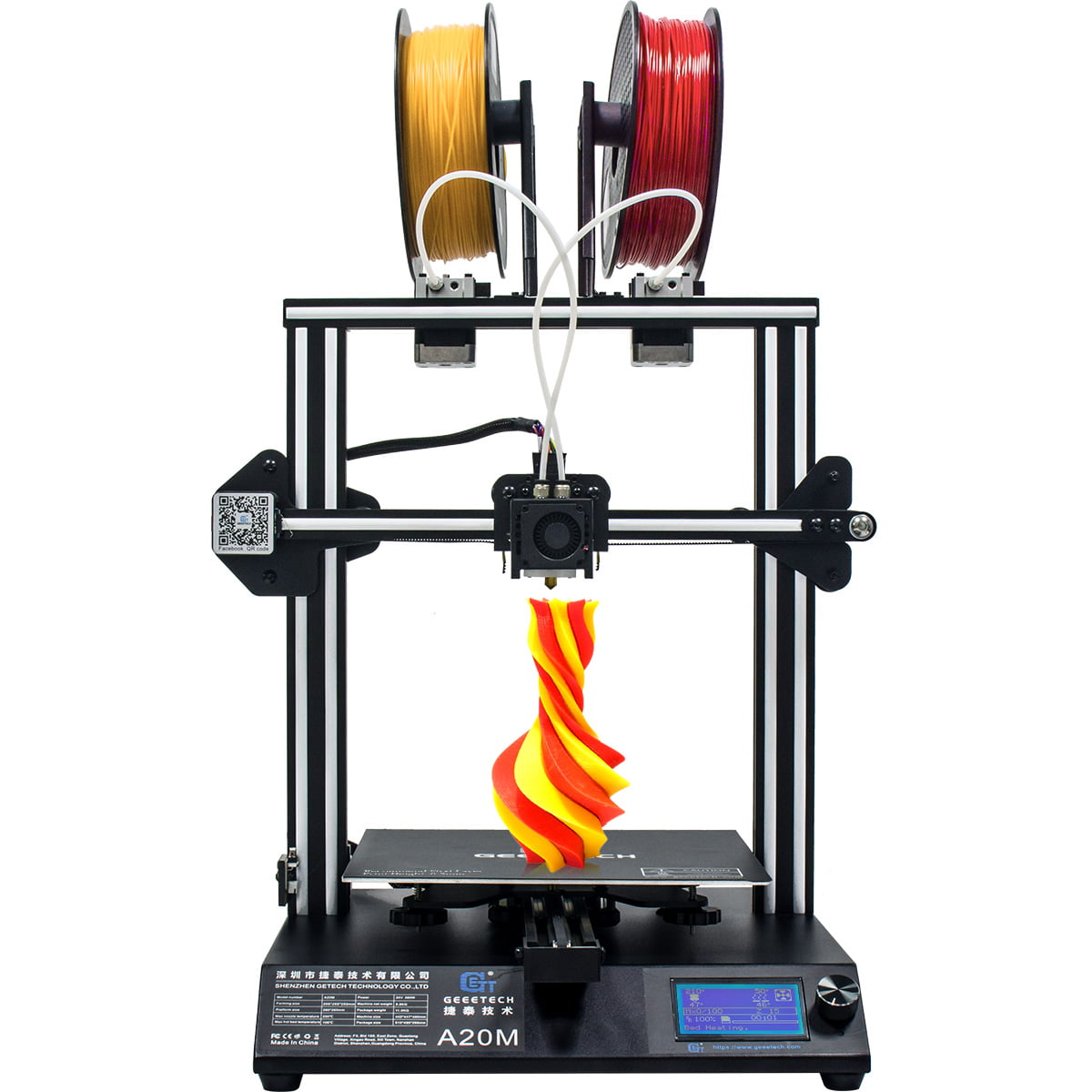 Geeetech A20M 3D Printer 2 in 1 out Dual Extruder Mix-Color Printing ... - 268bDb09 4263 450c A8b7 392b99cDaa5b 1.5a08b1ecf086b0a9709af809D1658f4f
