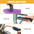 thumbnail image 5 of BN-LINK Cordless Screwdriver Set, Electric Screwdriver USB Rechargeable Power Screwdriver, Rotating Handle, LED Light, 45PCS Drill/Driver Accessories, 5 of 6