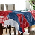 thumbnail image 3 of BZSMCE Square Tablecloth Simple Blossom Pattern Pattern Tableclothes, 3 of 9
