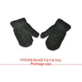 thumbnail image 4 of Sonducket 1 par de manoplas para bebés, manoplas para niños, para usar al aire libre, color blanco guantes y mitones Negro Sonducket AP009004-01, 4 of 6