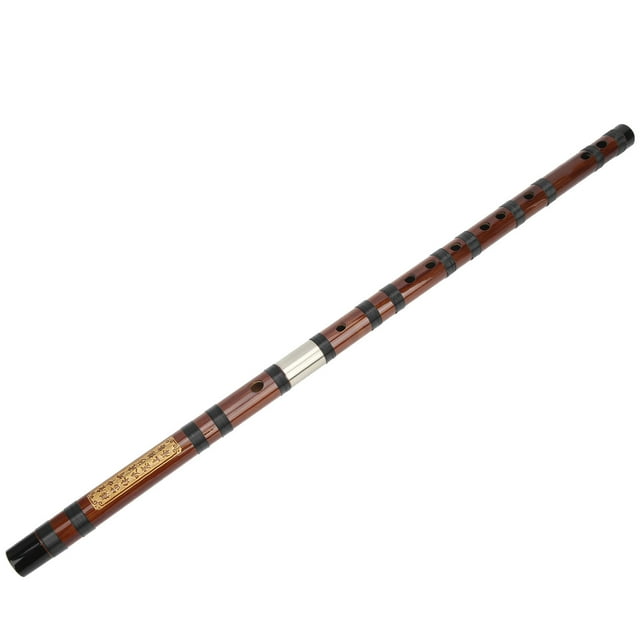 Bamboo Flute, 24.4 X 1.0In Lightweight Bitter Bamboo Flute Practical For Beginner For Music Enthusiast For Grade Examination For Outdoor Performance