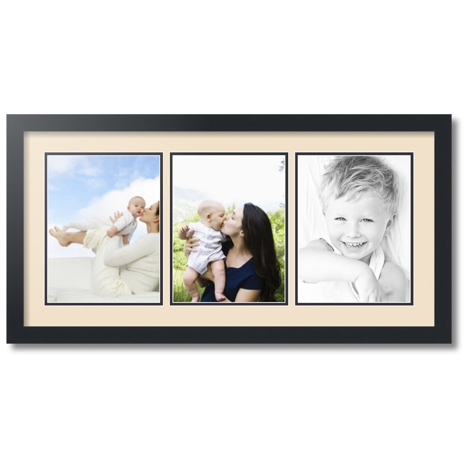 Three Picture Collage Photo Frame 