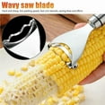thumbnail image 3 of Stainless Steel Corn Slicer Peeler Cutter Kernel Remover Kitchen Tool, 3 of 6