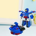 thumbnail image 5 of 15cm Robot Transformer Toy Various Style Fast Fighter Aircraft Tractor Tank Train Cartoon Model Toy Collectible Children Robot Transforming Vehicles Toy Birthday Gift, 5 of 8