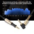 thumbnail image 3 of Cable de repuesto para auriculares de alta cable de auriculares fácil de instalar de 123 cm para K450 K451 K452 K480 Q460 sin micrófono, 3 of 8