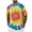 Pink, variant on Shirts for Men under $5 Short Sleeve Round-Neck Tie-dye Printing Casual Shirts Pink L