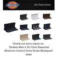 thumbnail image 4 of Calcetines Dickies Dri-Tech Moisture Control Crew para hombre, 4 of 6