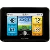 AcuRite 02077 Color Weather Station Forecaster with Temperature, Humidity, (02077M), Black