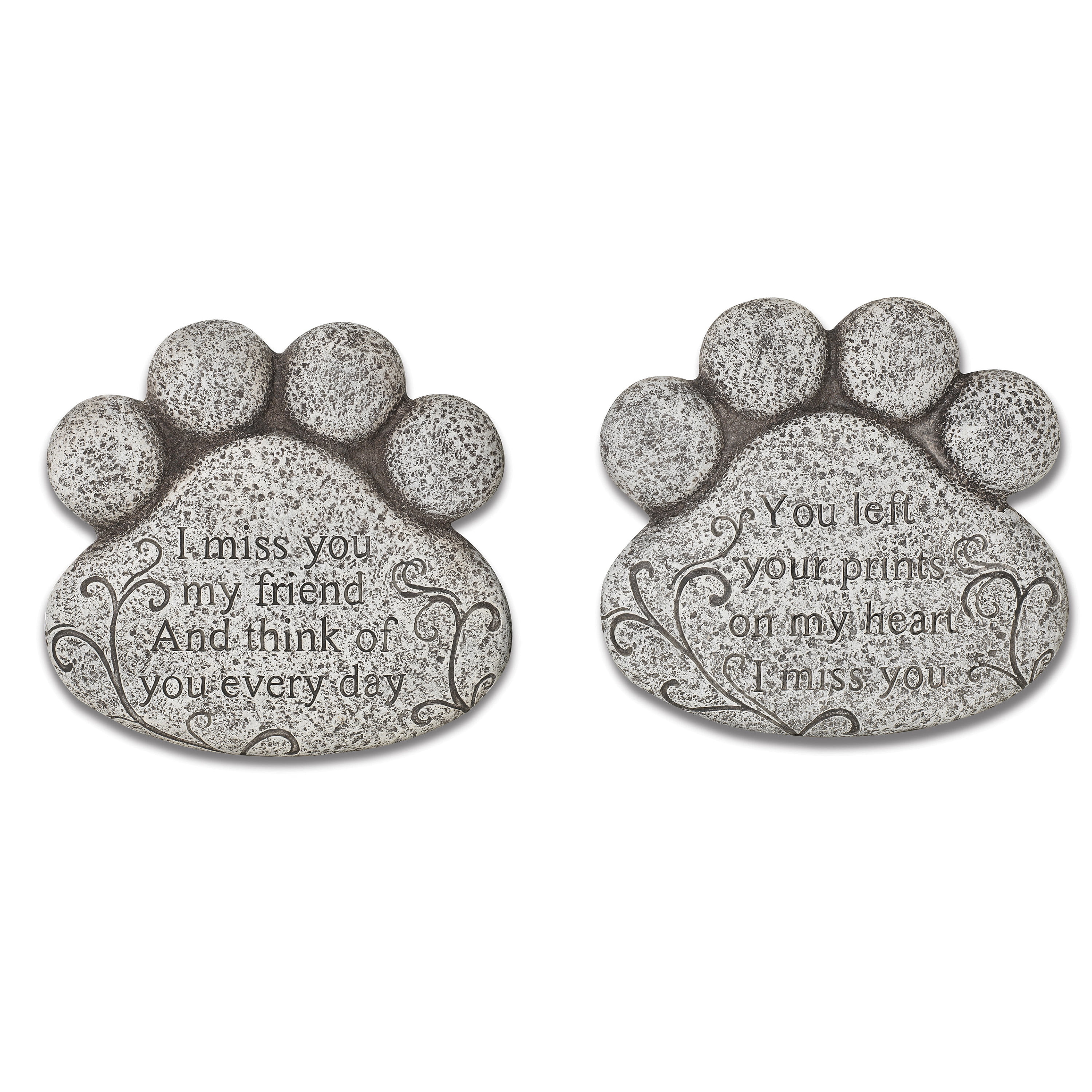 Details about   10" Gray Pet Memorial Stepping Stone 