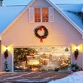 thumbnail image 3 of Jolly Snowman Garage Door Banner Festive Holiday Welcome Sign Polyester Durable Long Lasting Easy Installation Reinforced Edges Multiple Hanging Options for Indoor Outdoor Seasonal Events, 3 of 5