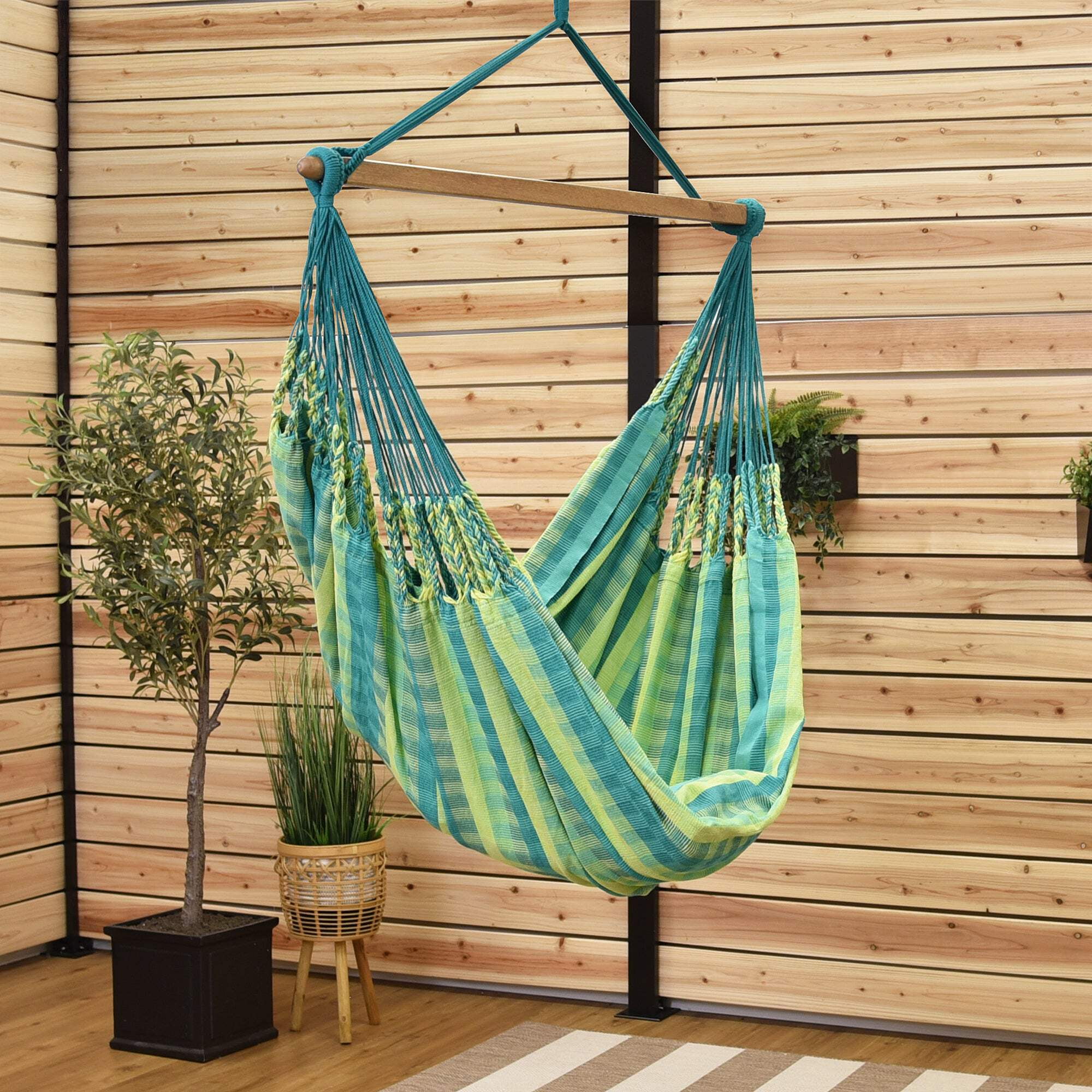 Vivere Latin Hammock Chair, Viridis