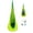 Green, variant on Kids Pod Swing Seat 100% Cotton Child Hammock Chair with PVC Inflatable Cushion for Indoor and Outdoor Use Durable Portable