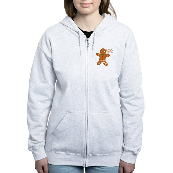 CafePress - Oh Snap Gingerbread Man - Women's Zip Hoodie