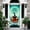 SP-F693, variant on Halloween Door sticker, PVC Self-adhesive removable refrigerator stickers Door Cover Horror Backdrop Decoration Medieval Entrance Banner for Birthday Photo Halloween