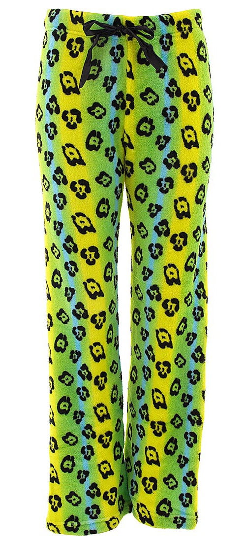 green and yellow striped pants