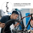 thumbnail image 4 of Shisuyan Pompe Portable en Alliage d'Aluminium Extérieur Argent Mini Pompe Accessoires de Cyclisme, 4 of 8