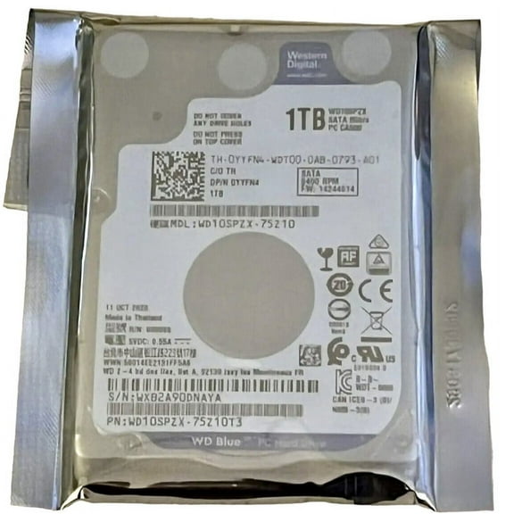 NEW  Western Digital WD 1 TB 2.5" HARD DRIVE SATA III 5400RPM For PS4 Internal Drive