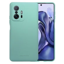 Funda de Silicon Molan Cano Soft Jelly Case Para Xiaomi Mi11T Mi11T Pro Menta