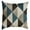 C, variant on 24X24 Inch Irregular Geometric Pattern Throw Pillow Cover, Cushion Cover - Decorative, Abstract Geometric, Modern Unique Design, Home Decor Accent - For Living Room, Bedroom,