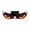 D, variant on Solar Powered Demon Eyes Car Decal, Dynamic LED Light Up Stickers with Suction Cups for Easy Install, Weatherproof Design Perfect for Car Window and Windshield Decoration