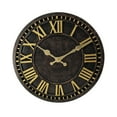 thumbnail image 3 of Hanging Outdoor Clock Waterproof Single Sided Gardens Living Room Round Clock, 3 of 8