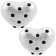 thumbnail image 1 of par de pendientes de corazón para mujer y niña, pendientes de corazón decorativos, pendientes de joyería, pendientes de moda, pendientes con tachuelas, decoraciones, 1 of 8