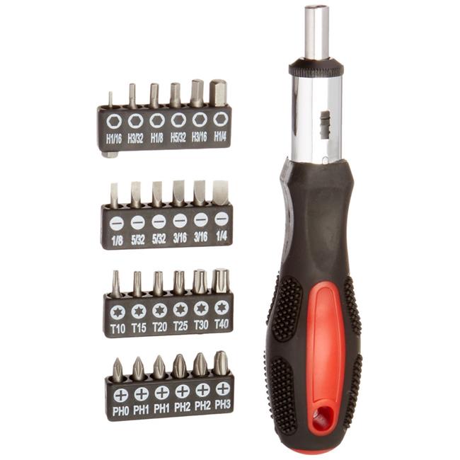 Asia Dr71034 25Pc Ratch Scr Bit Set - Walmart.com