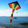 thumbnail image 2 of Huge Rainbow Kite for Kids a Kite Easy to Fly for Outdoor | Easy to Fly and Soars High, A Great Way to Enjoy and Spend Time with Friends and Family, 2 of 5