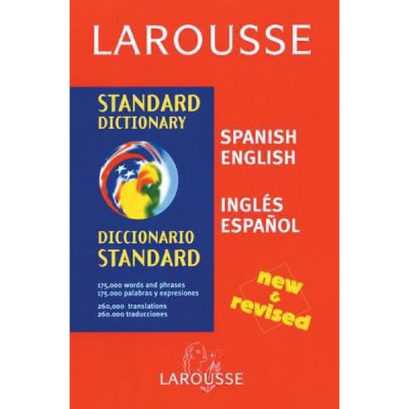 Pre-Owned Larousse Standard Dictionary: Spanish-/English/English-Spanish (Hardcover) 2035402379 9782035402370