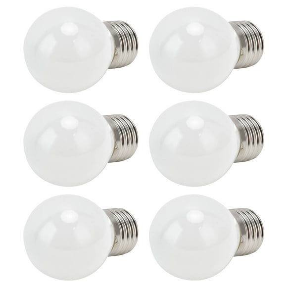 G45 E27 Bulb, Antique LED Bulb Soft Lighting 6Pcs For Indoor For Office For Chandelier For Wall Lamp For Bedroom For Home For Table Lamp