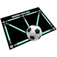 thumbnail image 2 of 2X Football Footstep Training Mat,Soccer Training Mat,Anti-Skid Shock Absorption Training Mat, 2 of 8